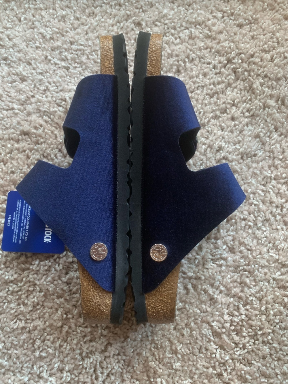 NWT Birkenstock Arizona Big Buckle Rivet Logo - Picture 2 of 6